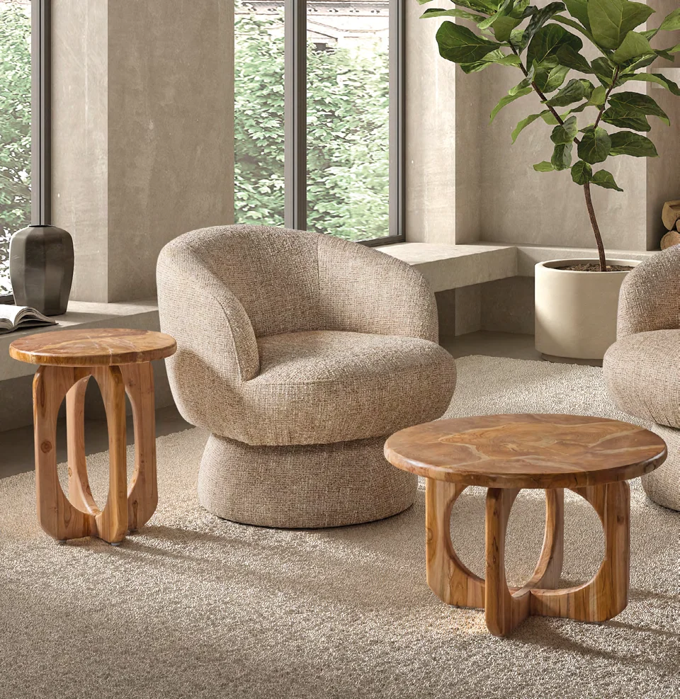 Piezas para completar el salón
