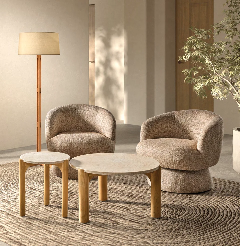 Piezas para completar el salón