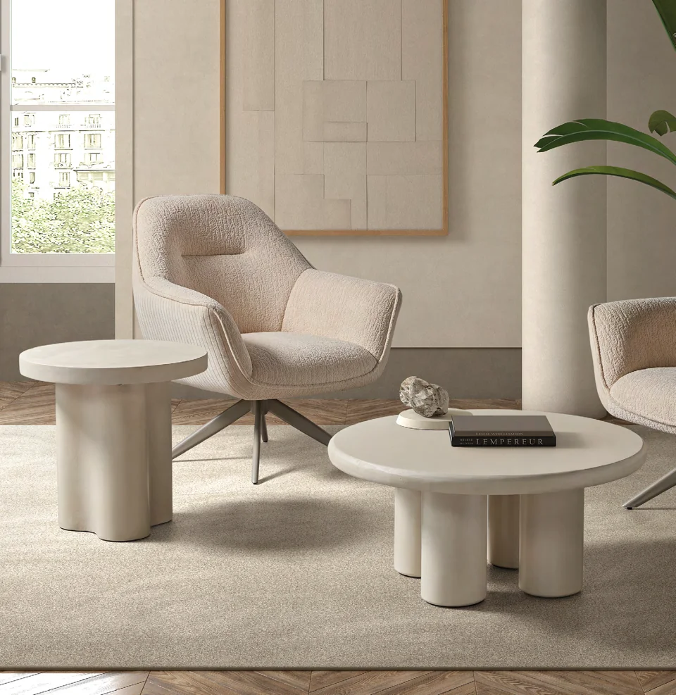 Piezas para completar el salón