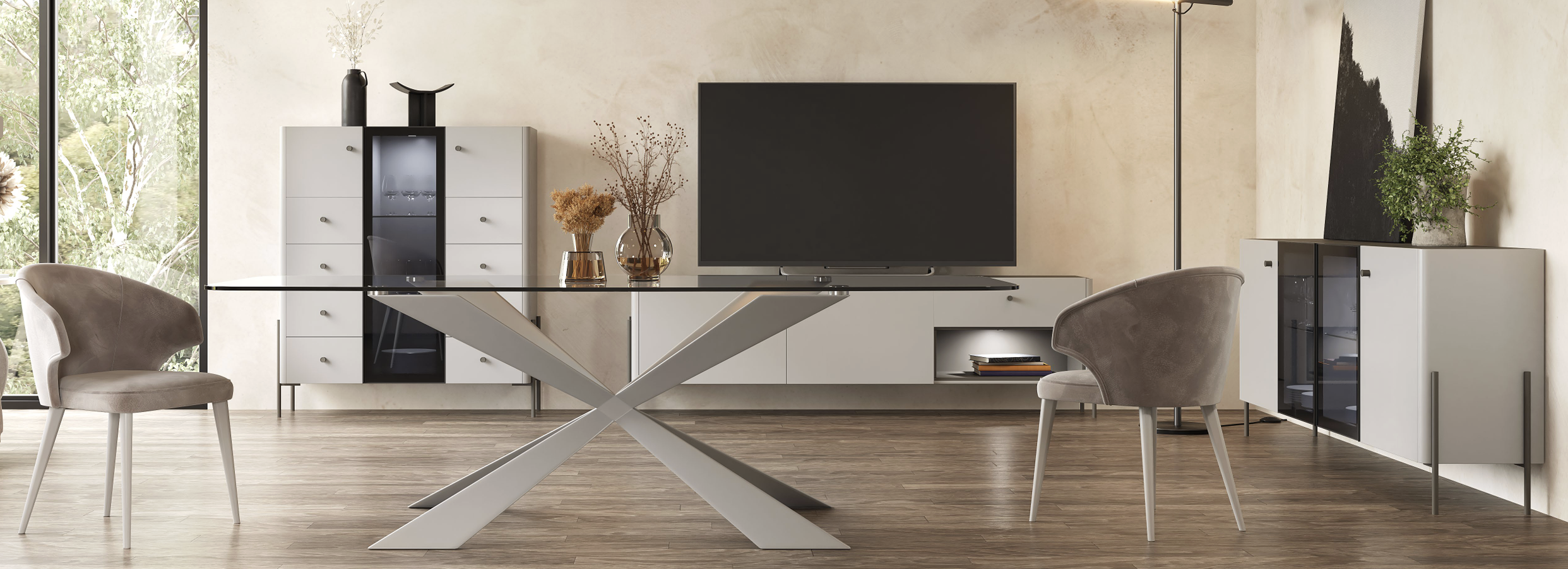 Luxury living room design Costa del Sol